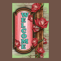 Western Red Roses Welcome Premium Sweatshirt | Teevron