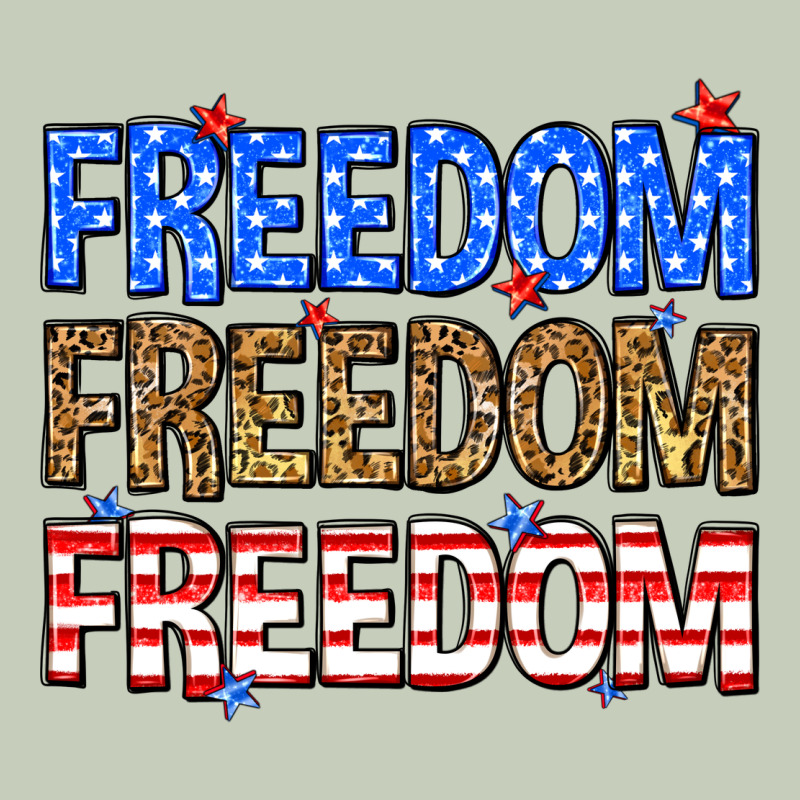 Freedom Freedom Freedom Long Sleeve Tee by Neo Western | Teevron