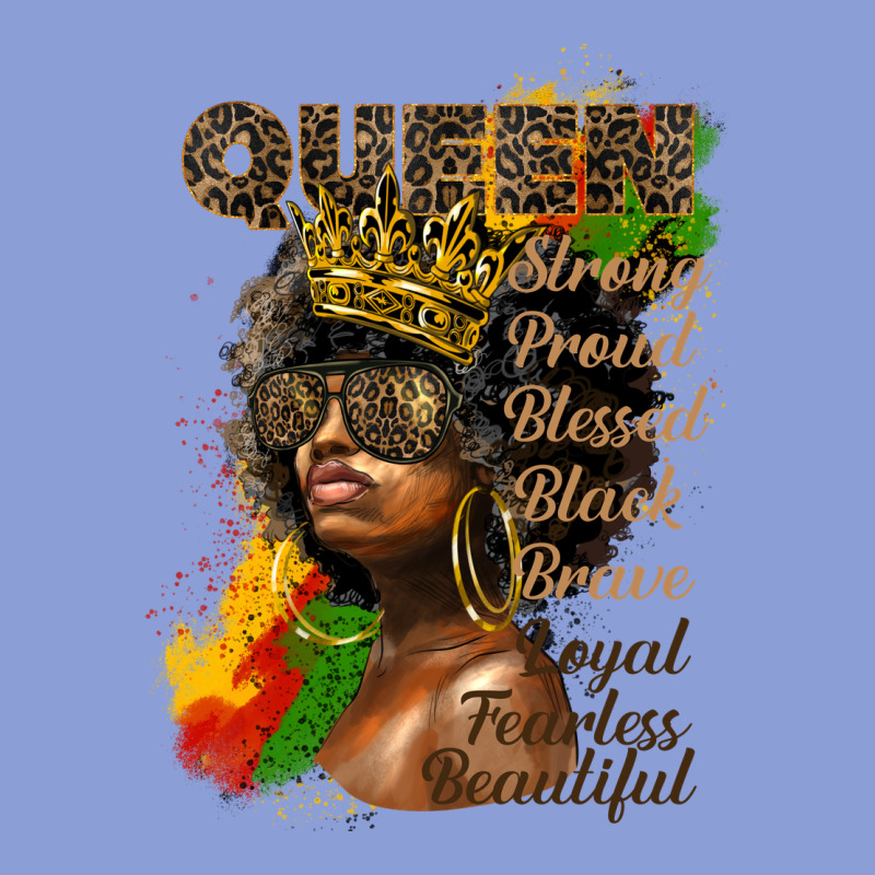 Afro Queen Juneteenth Long Sleeve Tee by HRA Design Shop | Teevron