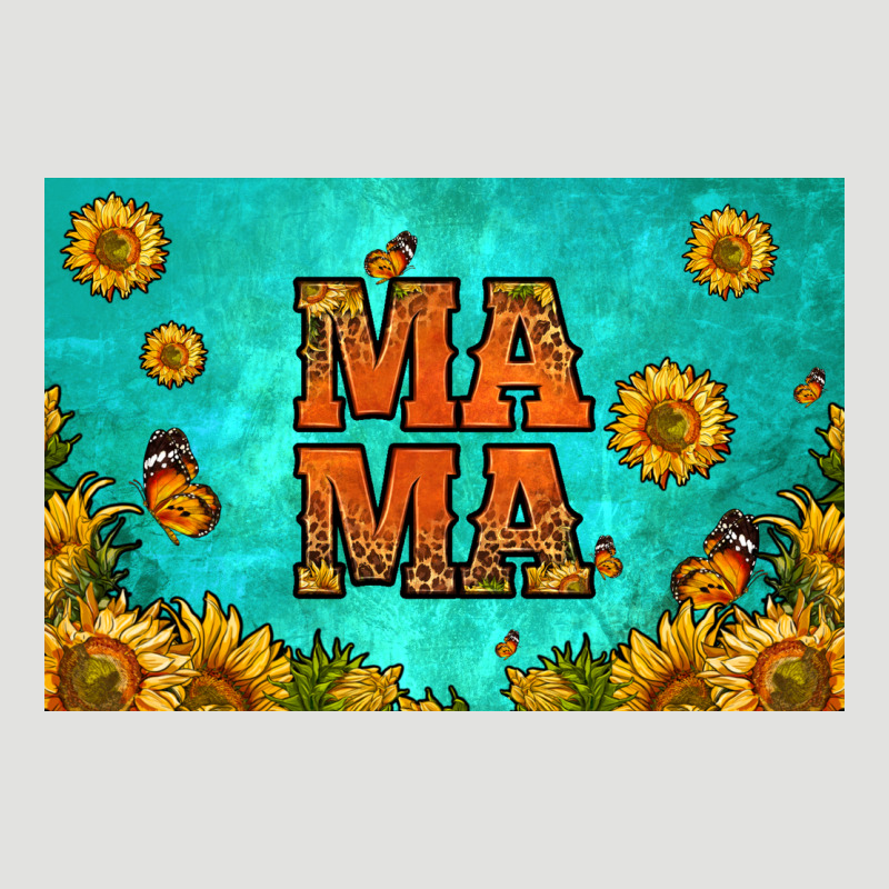 Sunflowers Mama Skinny Metal Can Holder Classic Tee by HRA Design Shop | Teevron