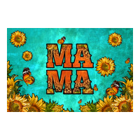 sunflowers mama skinny metal can holder | Teevron