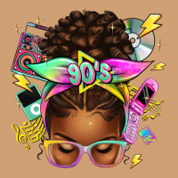 90s Afro Messy Bun Vintage Tee | Teevron