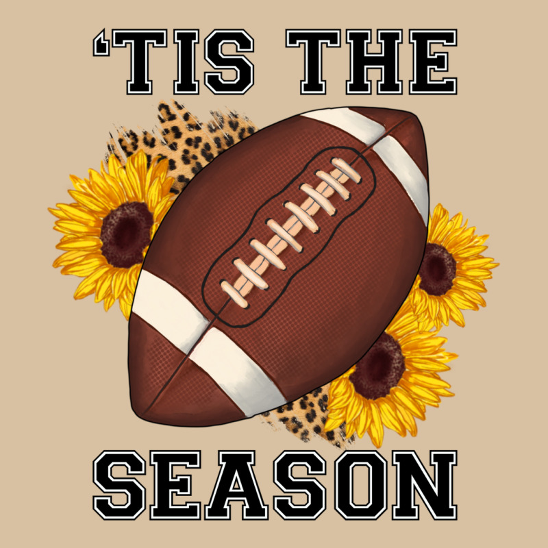 Tis The Season Football Sunflower Heavyweight Hoodie by AdoDesignShop | Teevron