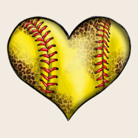 Softball Heart Premium Sweatshirt | Teevron