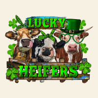 St Patricks Day Lucky Heifers Vintage Tee | Teevron