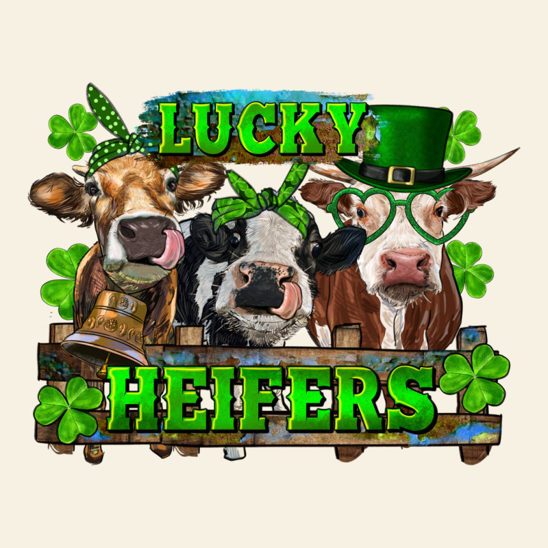 St Patricks Day Lucky Heifers Vintage Tee by RanaPortraitStore | Teevron