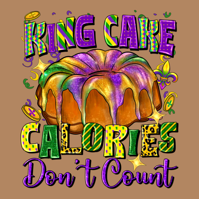 King Cake Calories Don't Count Long Sleeve Tee by FaDigitalArtStudio | Teevron