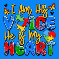 I Am His Voice He Is My Heart Zipper Hoodie | Teevron
