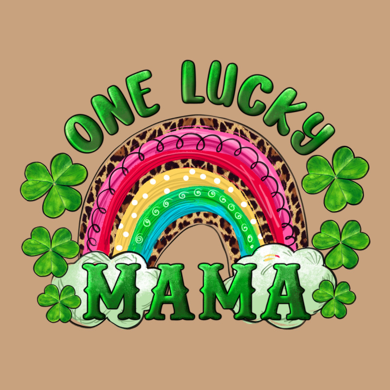 St Patrick's Day One Lucky Mama Vintage Tee by RanaPortraitStore | Teevron