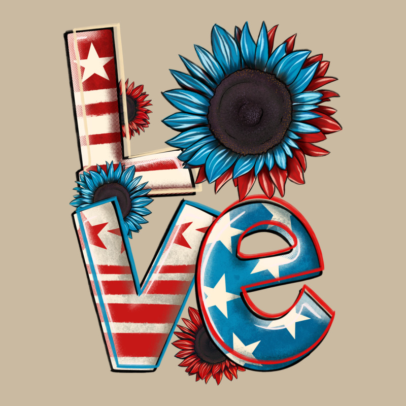 Love 4th Of July Long Sleeve Tee by CowGirlArtShop | Teevron