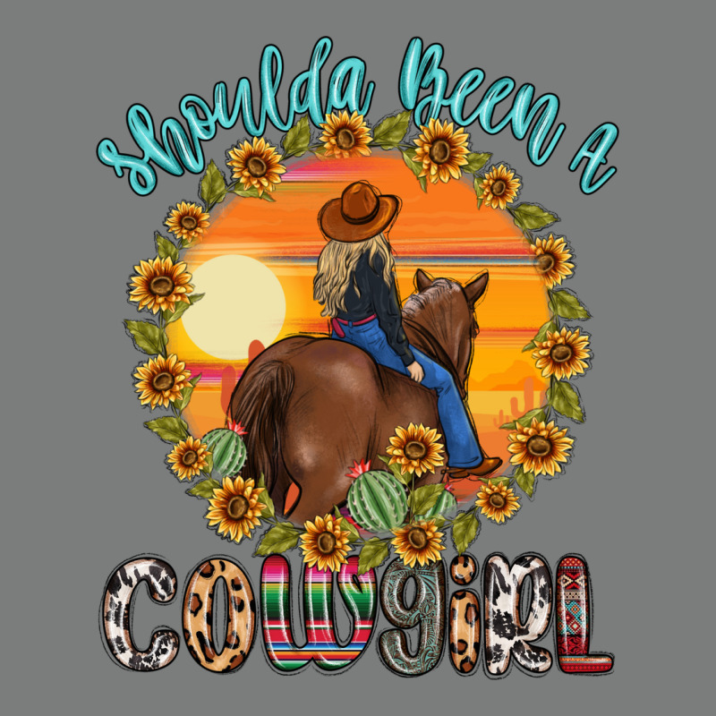 Shoulda Been A Cowgirl Premium Hoodie by MaliasSmallBusiness | Teevron
