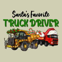 Santa's Favorite Truck Driver Heavy Core Tee | Teevron