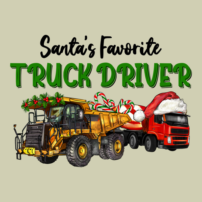 Santa's Favorite Truck Driver Heavy Core Tee by LillyAllenDesigns | Teevron