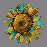 Sunflower With Leopard And Turquoise Heavyweight Hoodie | Teevron