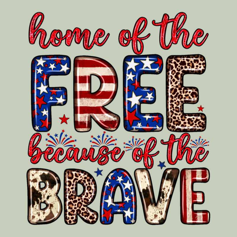 Home Of The Free Because Of The Brave Long Sleeve Tee by Neo Western | Teevron