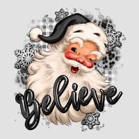 Believe Buffalo Plaid White Christmas Santa Claus Premium Hoodie | Teevron