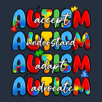 Autism Accept Understand Adopt Advocate Zipper Hoodie | Teevron