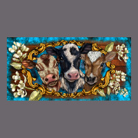 Western Cow Turquoise’s White Flowers License Plate Template Premium Sweatshirt | Teevron