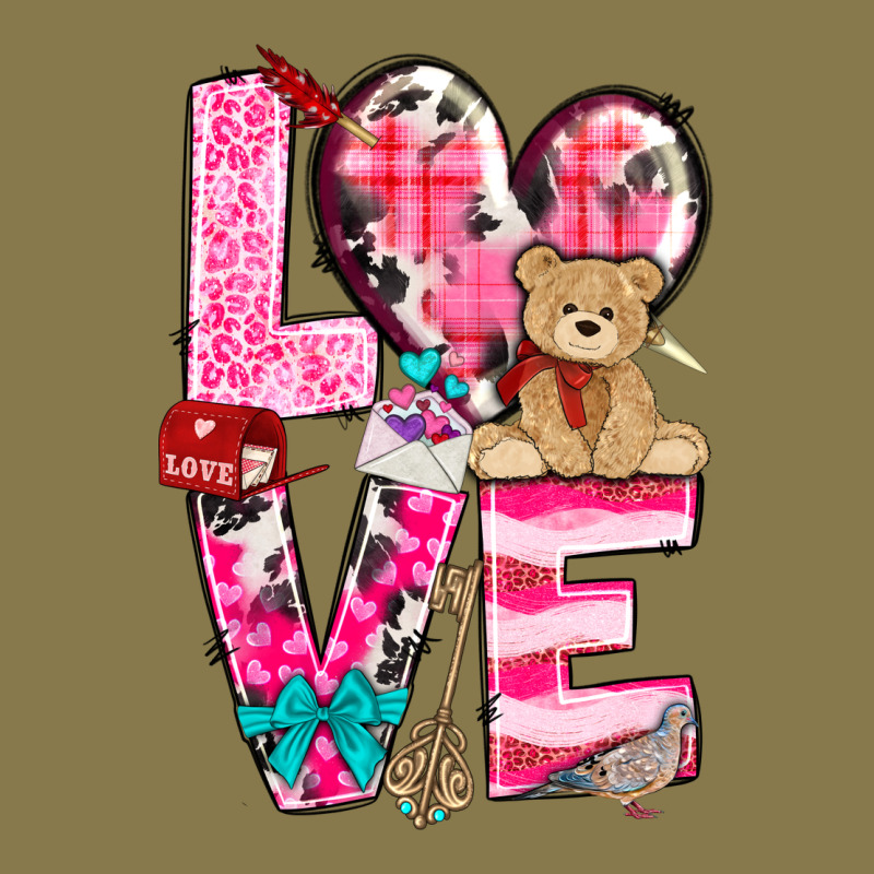 Love Valentines Day Premium Hoodie by NancyCooperArtShop | Teevron