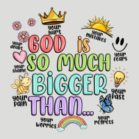 God Is Bigger Zipper Hoodie | Teevron