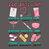 God Says I Am Nurse Premium Hoodie | Teevron