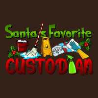 Santa's Favorite Custodian Heavy Core Tee | Teevron