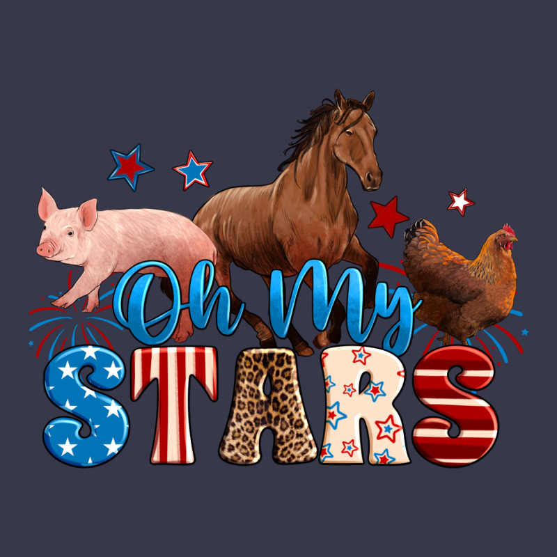 Horse Pig Chicken With Oh My Stars Long Sleeve Tee by Neo Western | Teevron