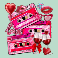 Valentines Day Cassette Premium Hoodie | Teevron