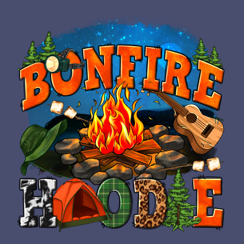 Bonfire Hoodie Vintage Tee by texasbilliewilder | Teevron
