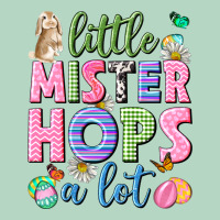 Little Mister Hops A Lot Easter Classic Tee | Teevron