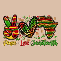 Peace Love Juneteenth Urban Heavy Tee | Teevron