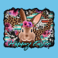 Happy Easter Bunny Western Background Premium Sweatshirt | Teevron