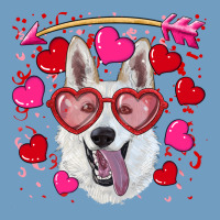 Valentine's Day  White Shepherd Urban Heavy Tee | Teevron