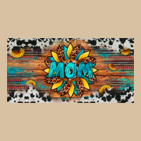 Leopard Sunflower Mom License Plate Heavyweight Hoodie | Teevron