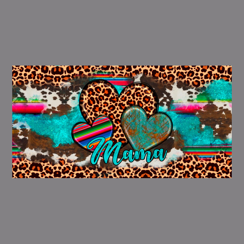 Hearts Mama License Plate Heavyweight Hoodie by Artiststas | Teevron