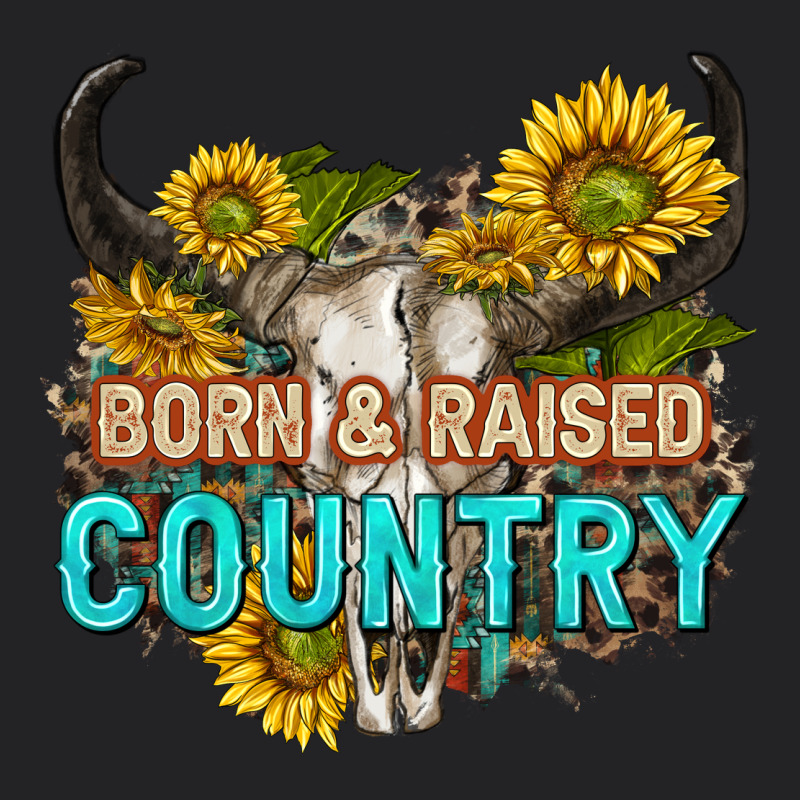 Born And Raised Country Tbw Vintage Tee by texasbilliewilder | Teevron