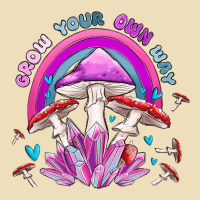 Grow Your Own Way Crystal And Mushroom Premium Hoodie | Teevron