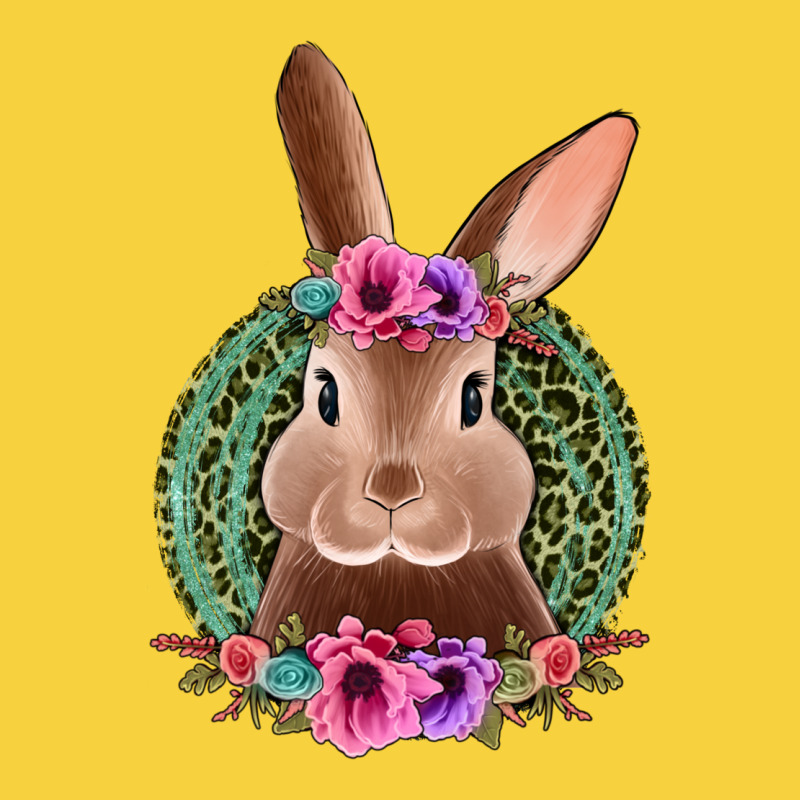 Western Leopard And Flowers Easter Bunny Premium Sweatshirt by Jasminsmagicworld | Teevron