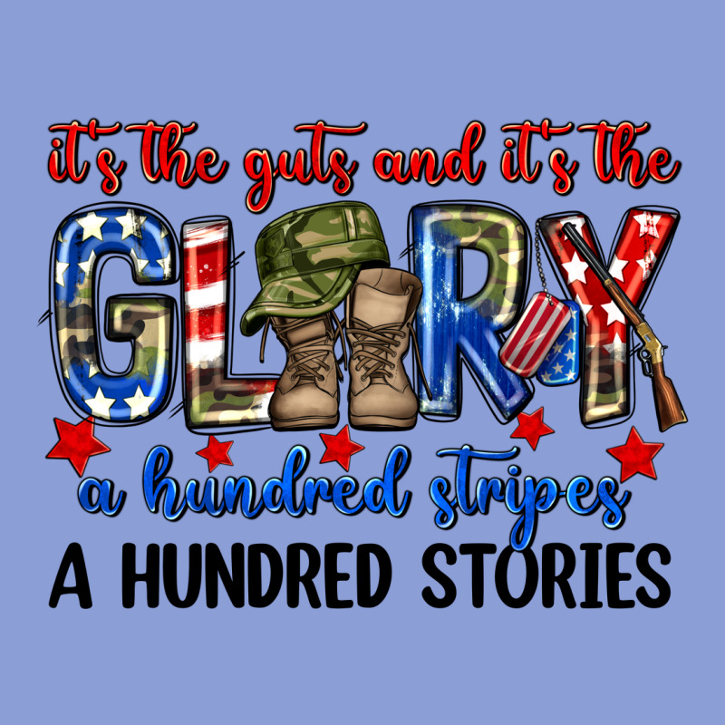 It's The Guts And It's The Glory A Hundred Stripes Long Sleeve Tee by Neo Western | Teevron