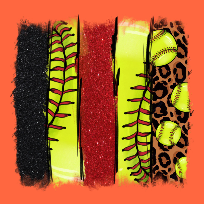 Softball Brushstroke Premium Hoodie by NancyCooperArtShop | Teevron
