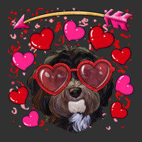 Valentine's Day Havanese Dog Urban Heavy Tee | Teevron