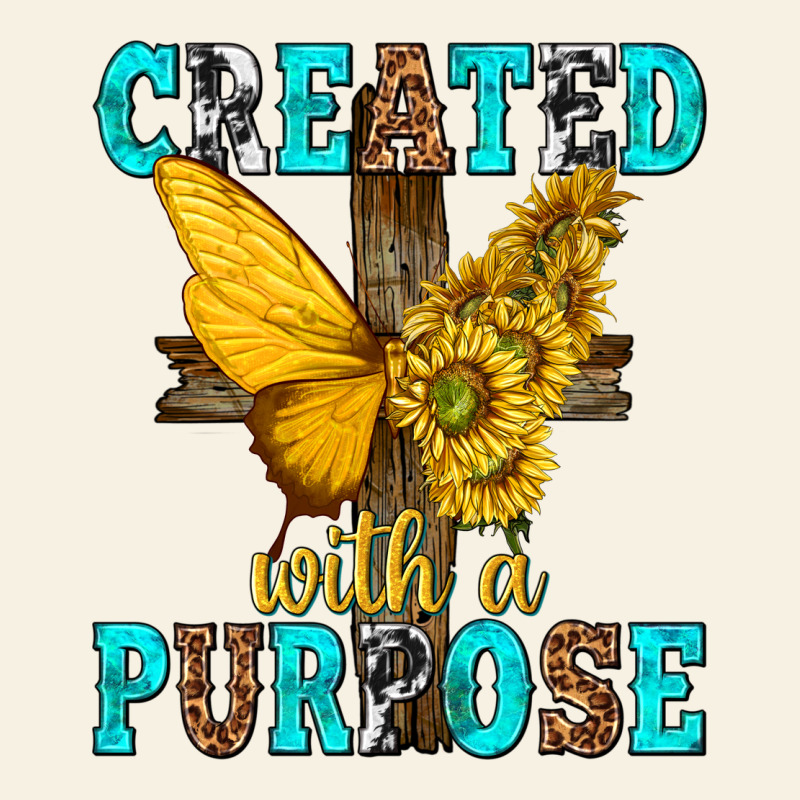 Created With A Purpose Vintage Tee by texasbilliewilder | Teevron