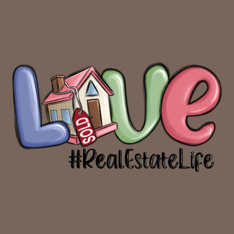 Love Real Estate Life Premium Hoodie by MaliasSmallBusiness | Teevron