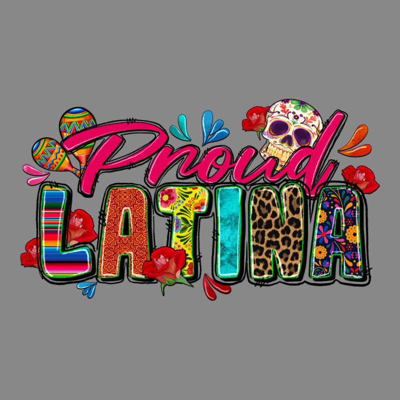 Proud Latina Vintage Tee by Zillion Design Studio | Teevron