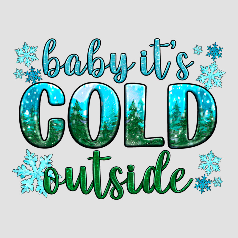 Baby Its Cold Outside Premium Hoodie by NancyCooperArtShop | Teevron