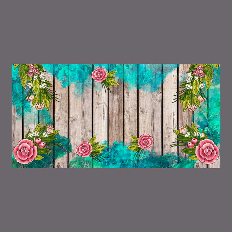 Western Floral  License Plate Template Premium Sweatshirt by BarkalooDesign | Teevron