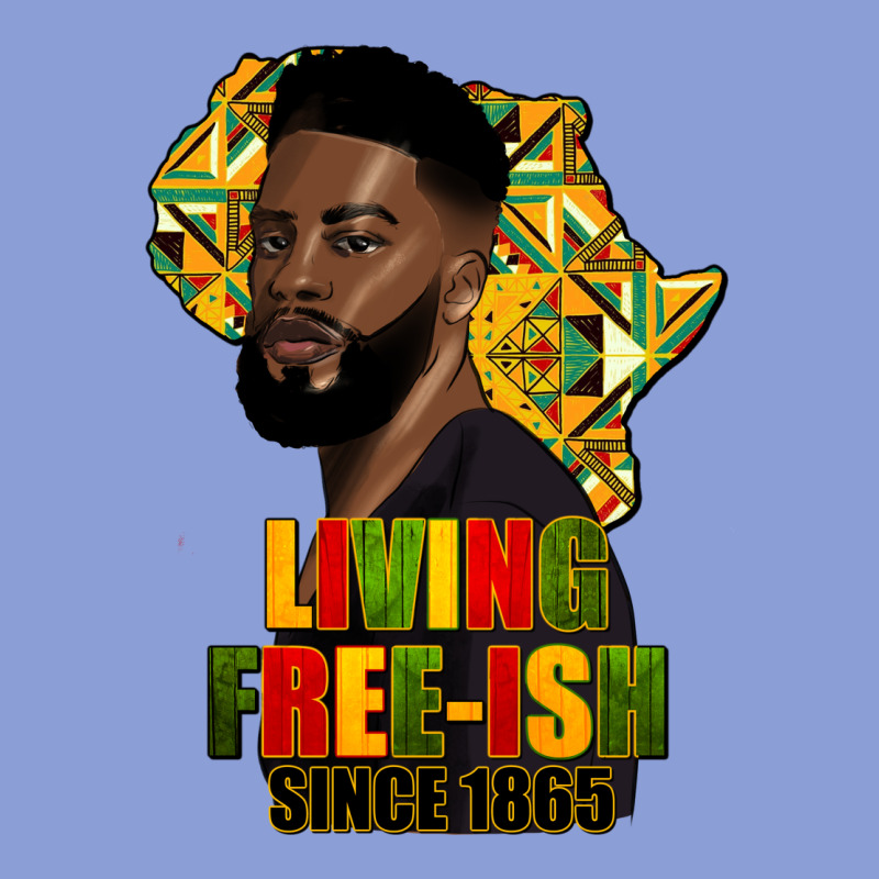 Juneteenth Living Freeish Since 1865 Long Sleeve Tee by HRA Design Shop | Teevron