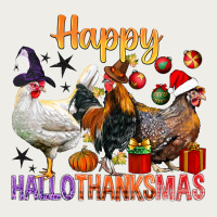 Happy Hallothanksmas Chick Zipper Hoodie | Teevron