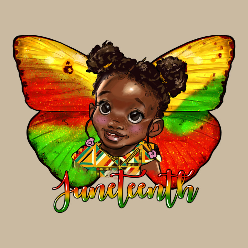 Juneteenth Butterfly Black Girl Long Sleeve Tee by HRA Design Shop | Teevron