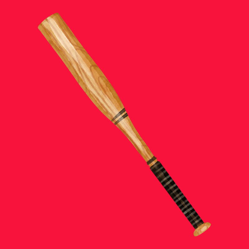 Wooden Softball Bat Classic Tee by FaDigitalArtStudio | Teevron